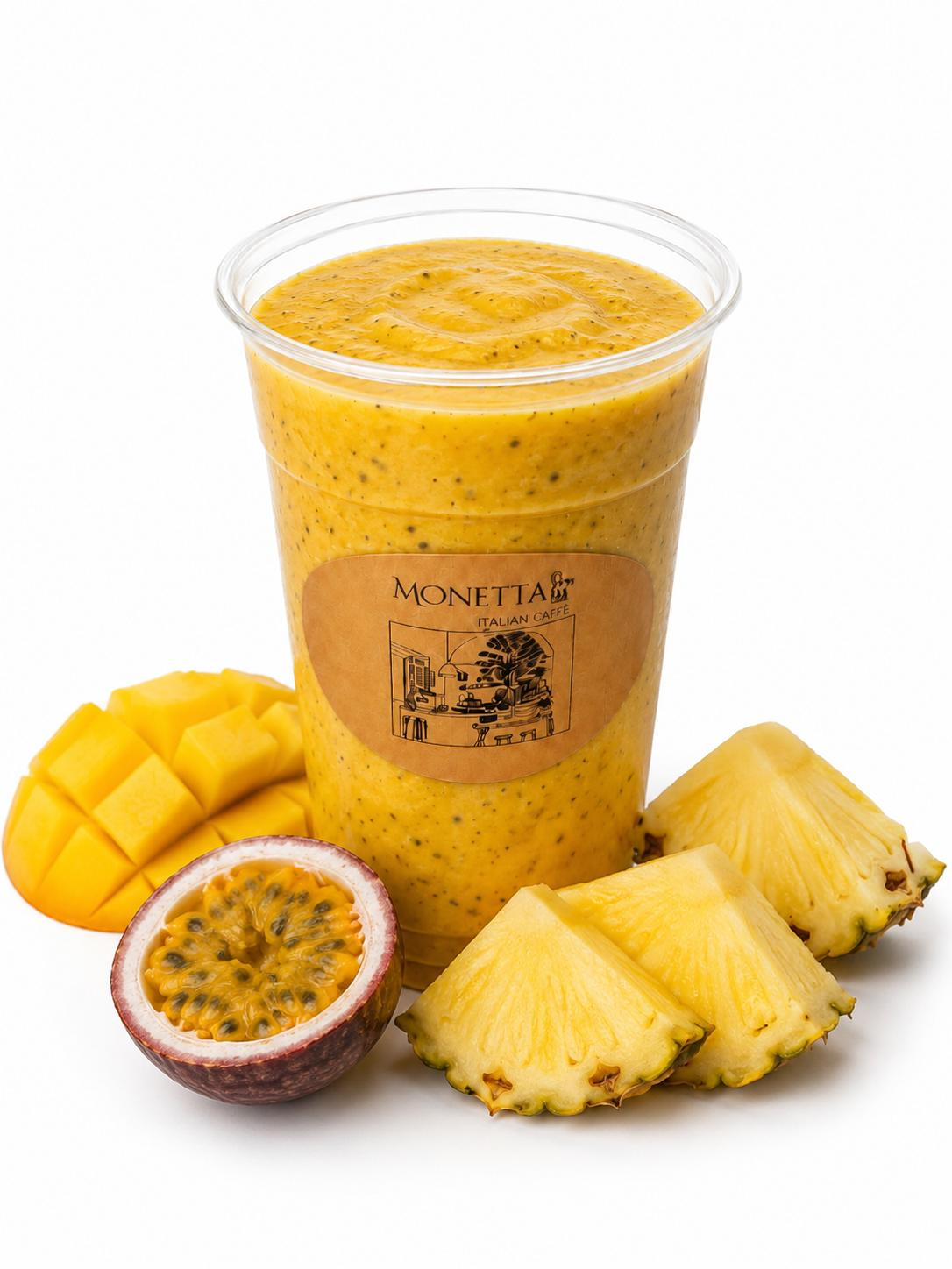 5- Exotic Passionfruit Mango Smoothie 