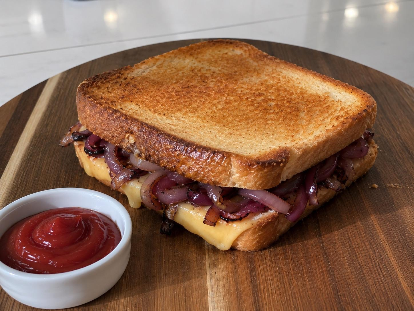 Cheese & Onion Toastie 