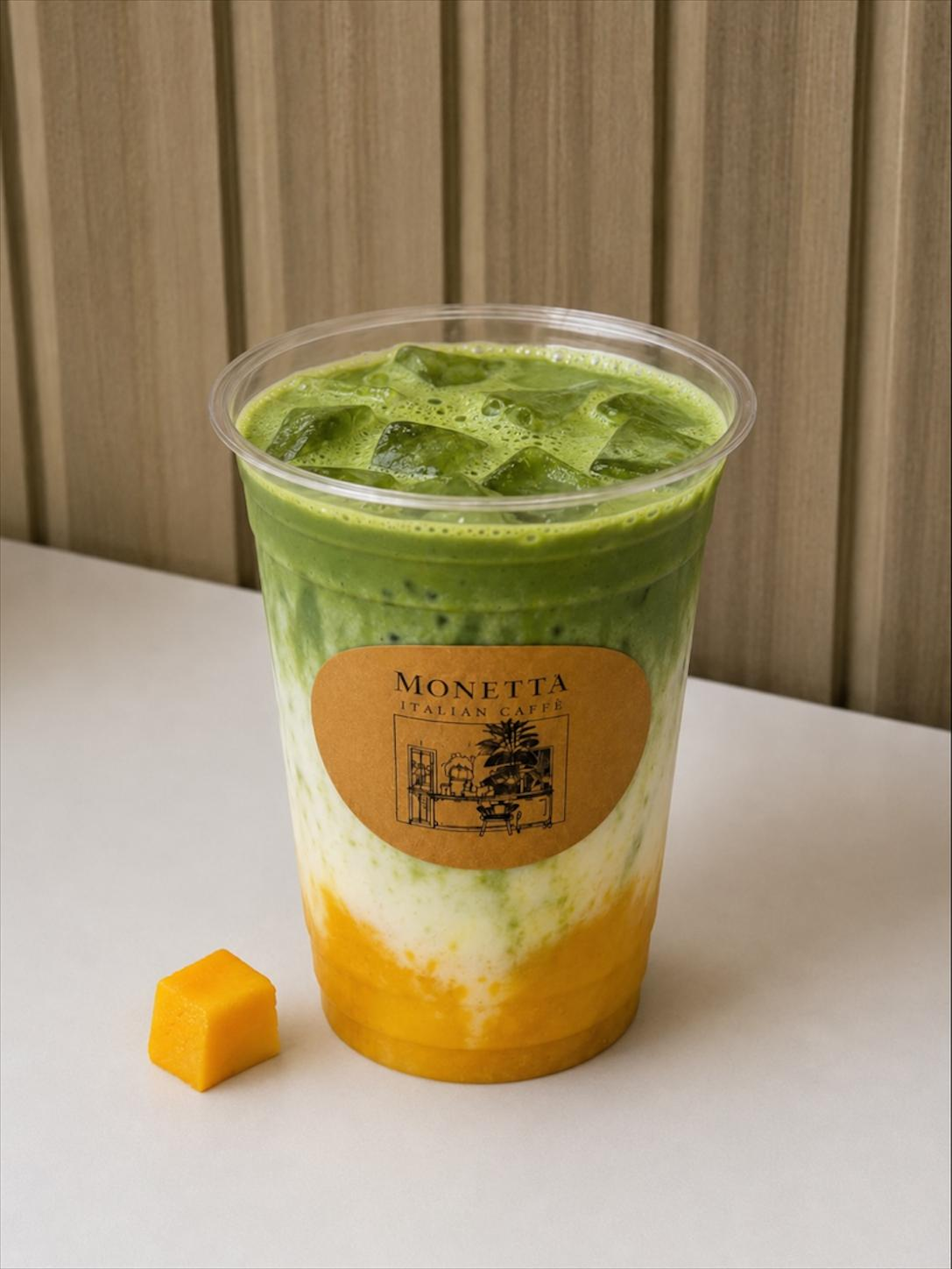 Mango Matcha Latte 
