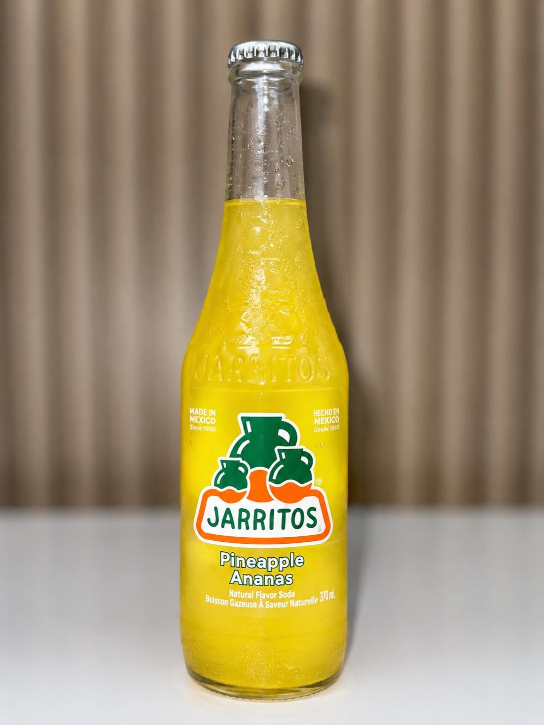 Jarritos Pineapple Mexican Glass Bottle 