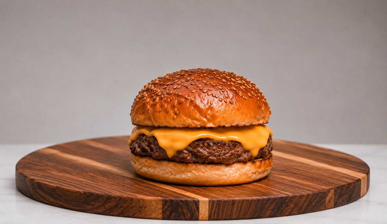 Simply Cheesy Smash Burger 
