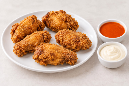 5pcs Crispy Chicken Wings 