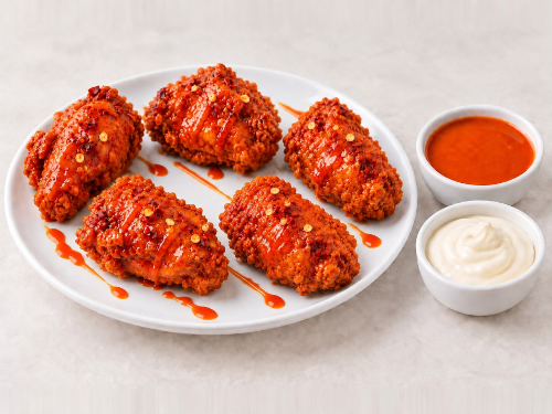 5pcs Spicy & Crispy Chicken Wings 
