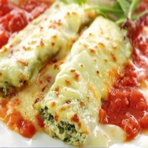 3- Cannelloni Ricotta E Spinach 
