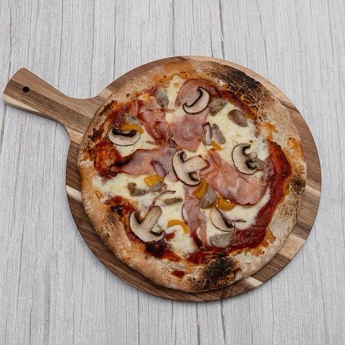 8- Bosco Cotto Ham E Funghi Pizza 